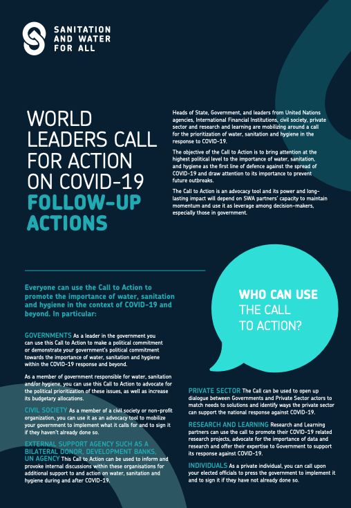 Brochure - Follow up actions