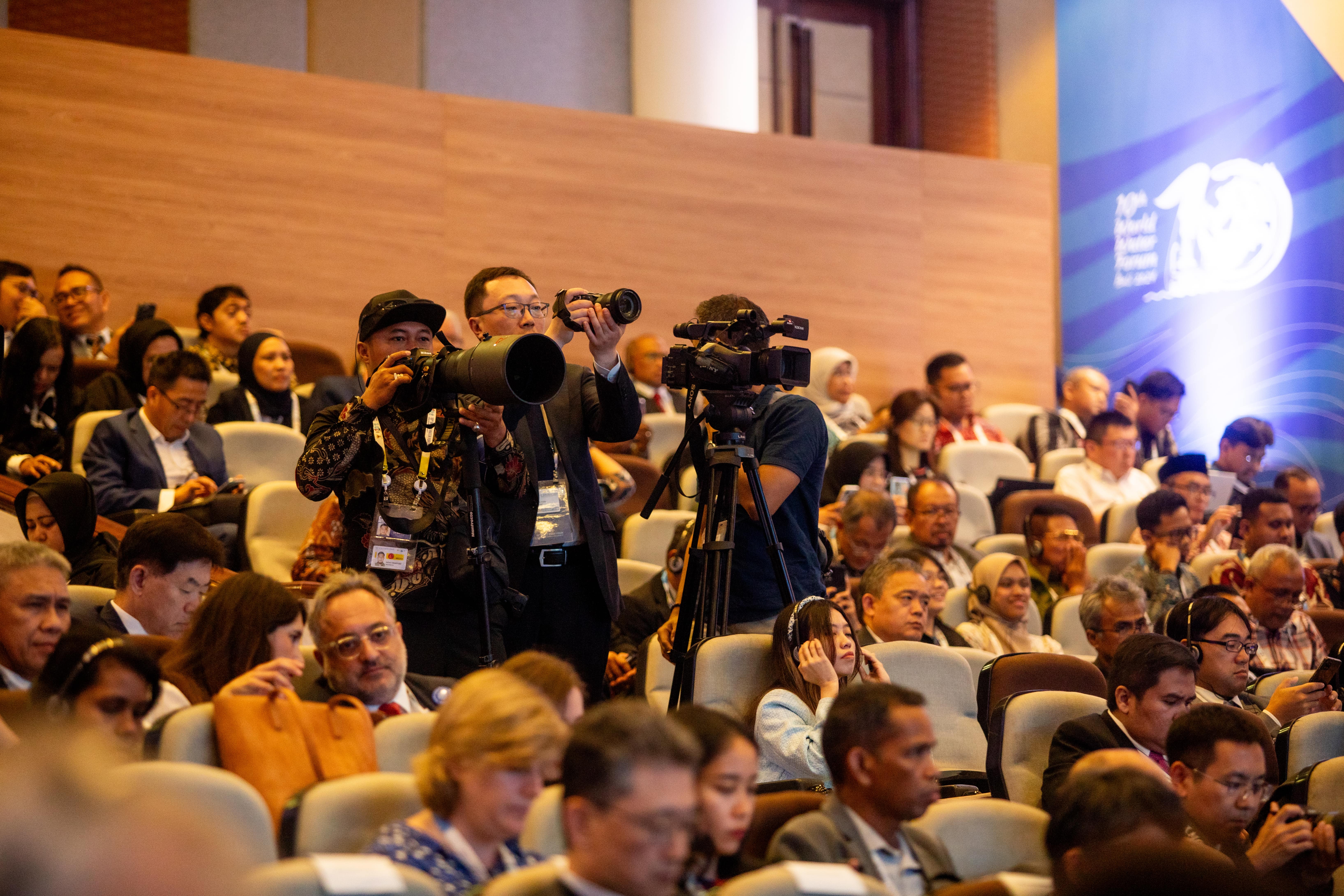 Audience members at the Bandung Summit