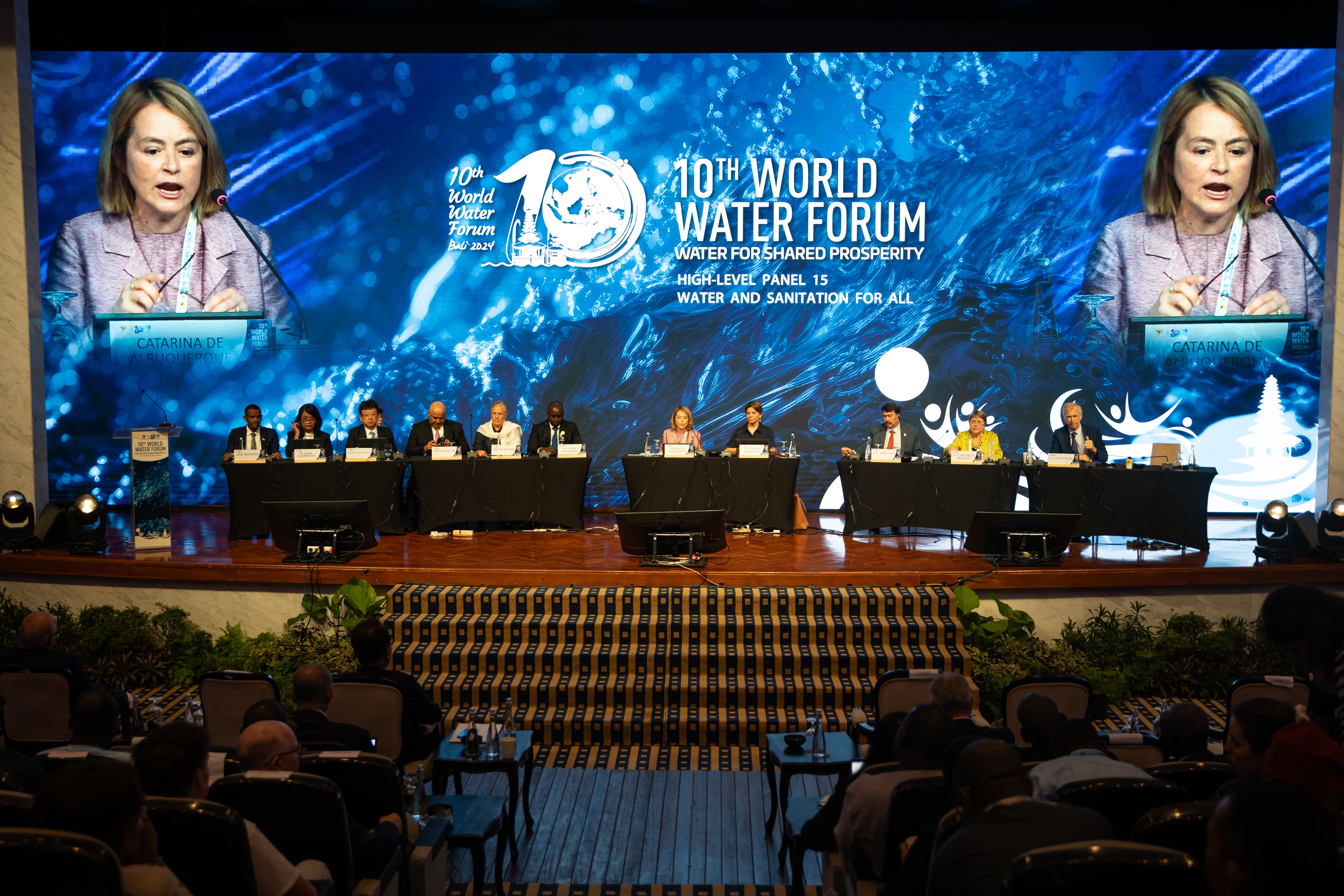 Catarina de Albuquerque, SWA CEO speaks at Bandung Summit