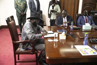 President Kiir signs Compact on Water and Sanitation