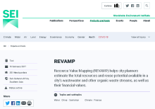 Screenshot of Revamp website