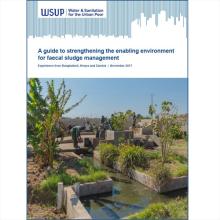 A guide to strengthening the enabling environment for faecal sludge management