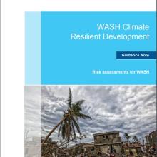 Covershot of the Risk Assessments and WASH Tool