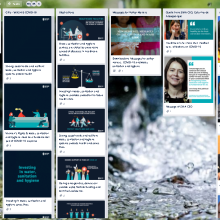 SWA's COVID-19 & WASH Trello board